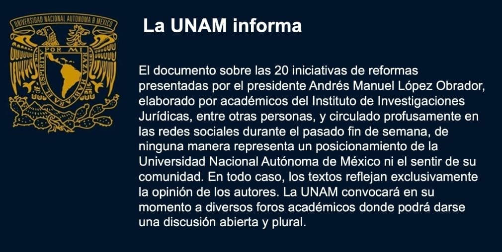 nxnoticias.com-unam-rechaza-que-documento-del-iij-sobre-el-poder-judicial-refleje-postura-de-la-maxima-casa-de-estudios