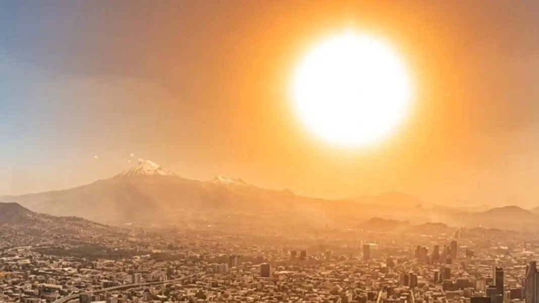 Ola de calor en México.