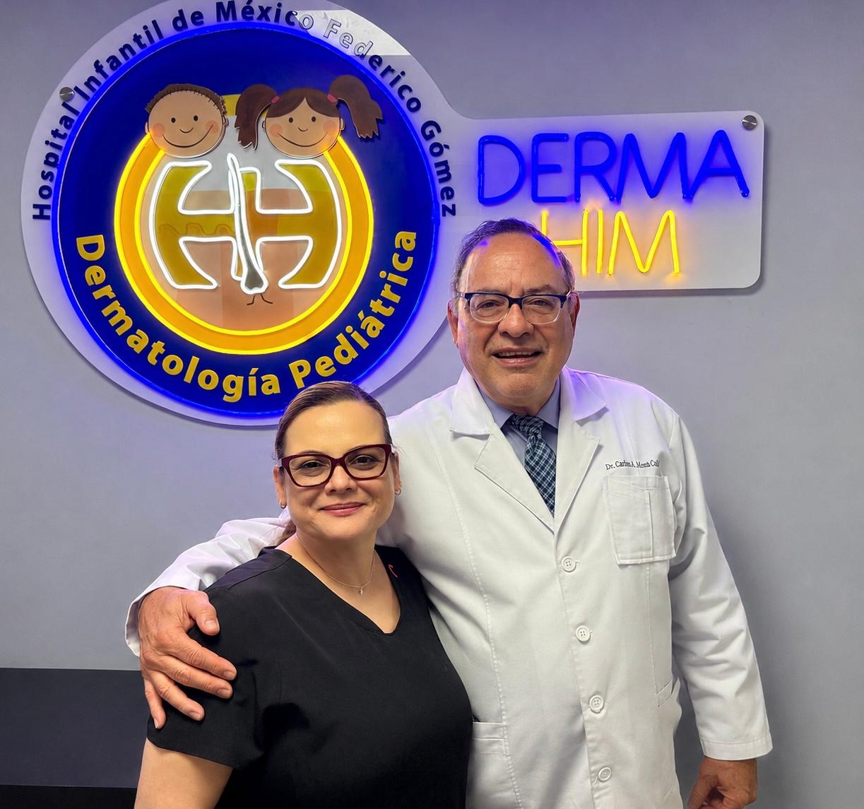 Hospital Infantil de México inaugura clínica dermatológica.