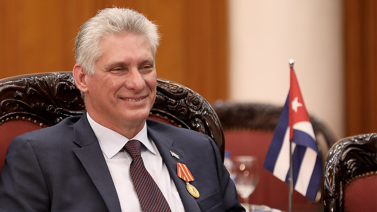 Presidente de Cuba sobre sanciones de Estados Unidos.