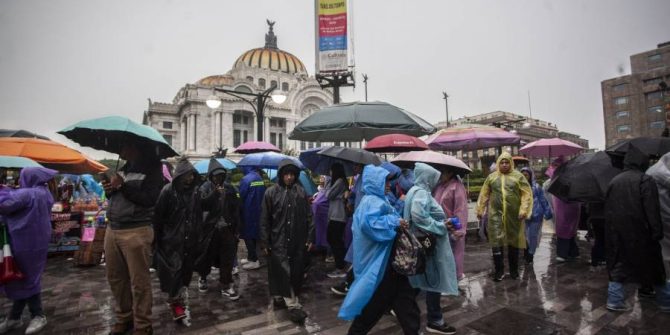 Protección Civil emite recomendaciones ante fuertes lluvias.