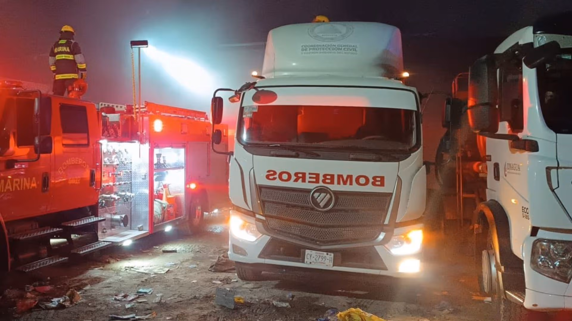 Se registra explosión en vivienda de Nezahualcóyotl.