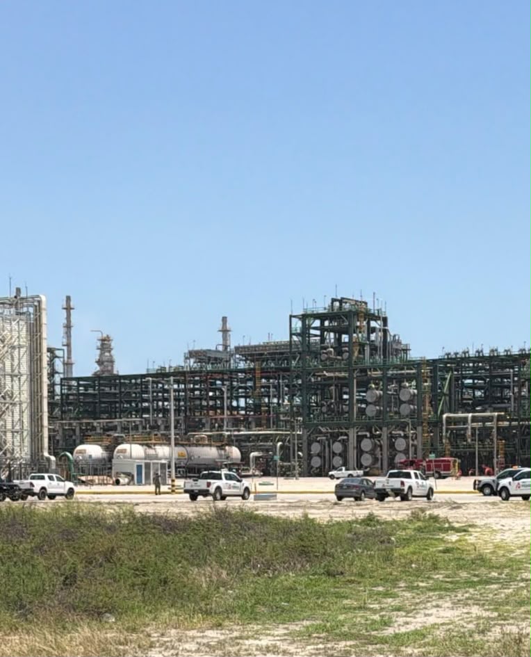 Refinería Olmeca en Tabasco.