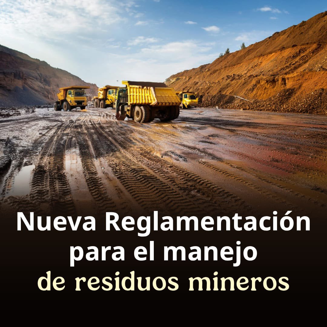 Semarnat anuncia nuevas reglas para residuos mineros.
