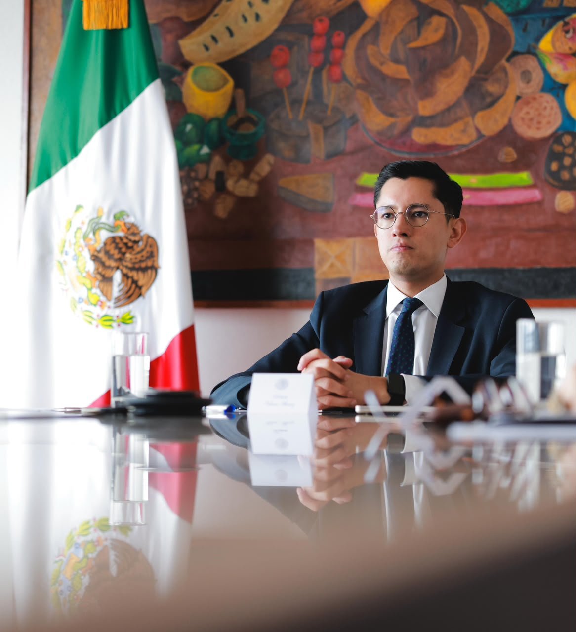 Titular de la SRE.