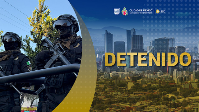 SSC CDMX detiene a narcomenudista en Iztapalapa.
