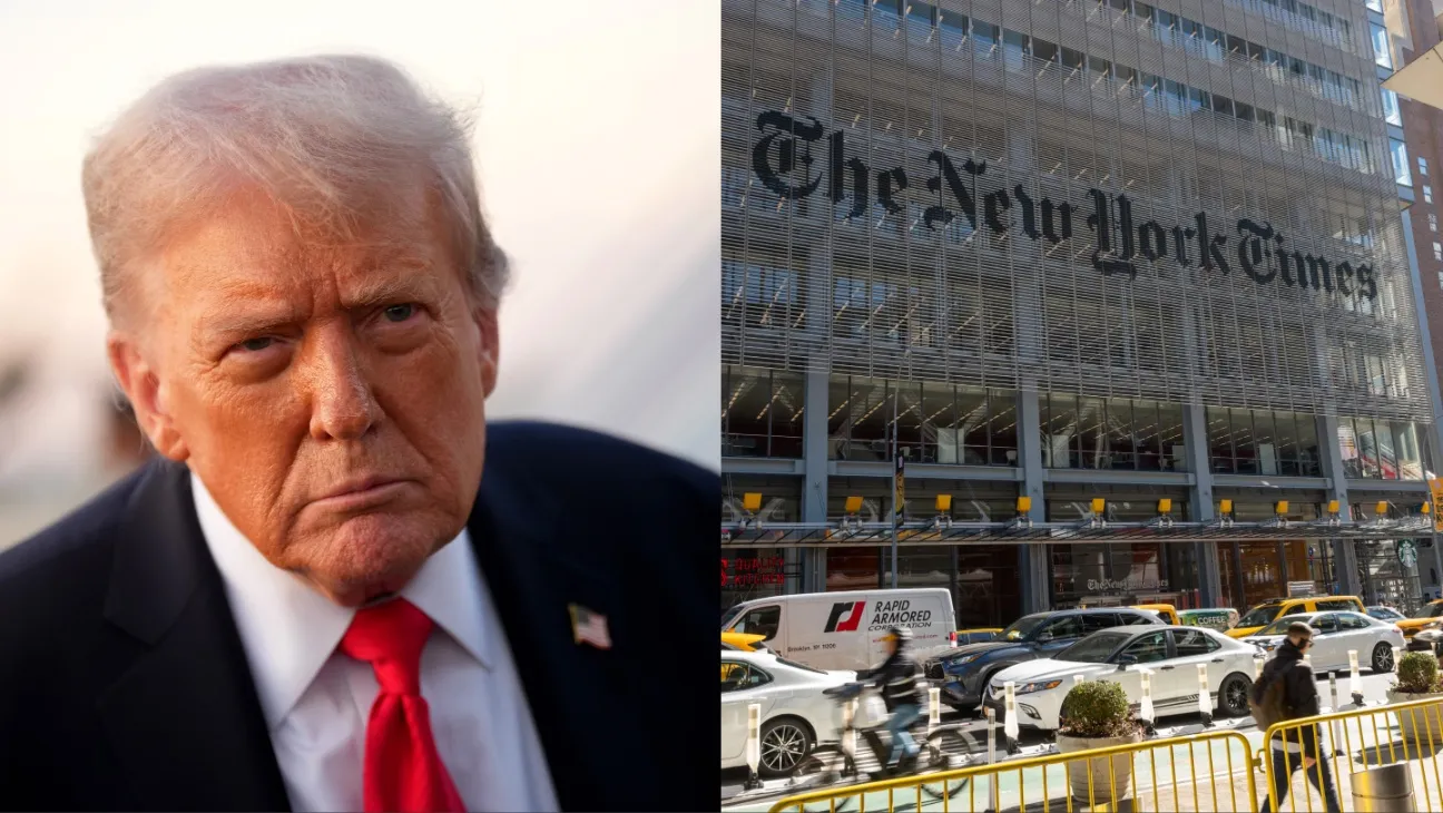 Trump contra el New York Times.