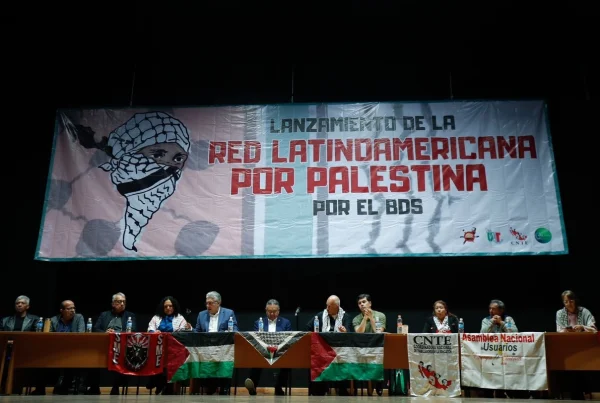 Organizaciones y sindicatos se únen a Red Palestina Libre.