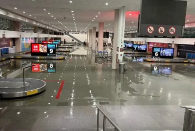 AICM reanuda operaciones tras tormenta eléctrica.
