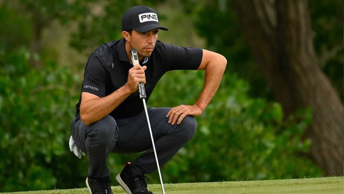 Álvaro Ortiz destaca como golfista mexicano en el PGA Tour.