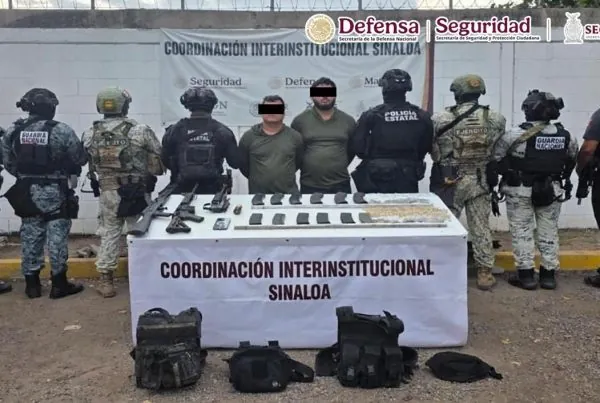 Detienen a implicados en secuestro de mineros en Sinaloa.