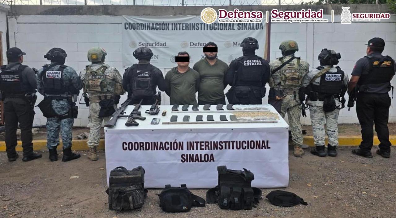 Detienen a implicados en secuestro de mineros en Sinaloa.