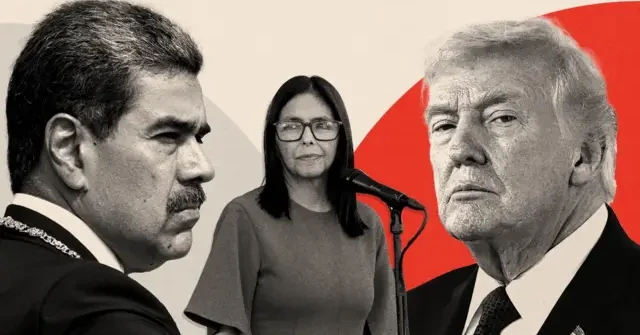 Insólito, Delcy Rodríguez agradece a Donald Trump.
