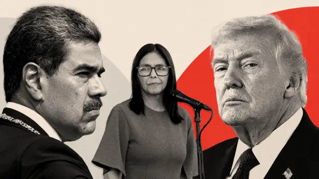 Insólito, Delcy Rodríguez agradece a Donald Trump.