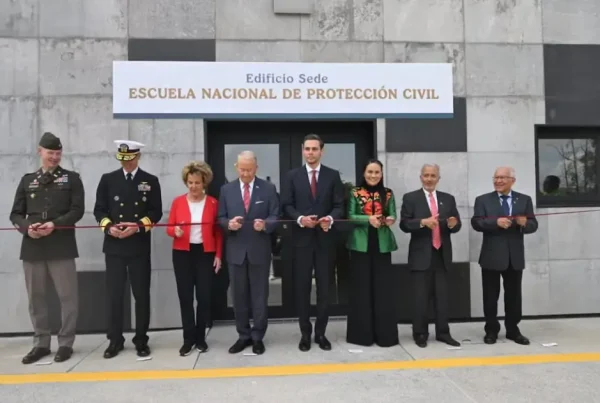 Gabinete de Seguridad anuncia la Escuela Nacional de Protección Civil.