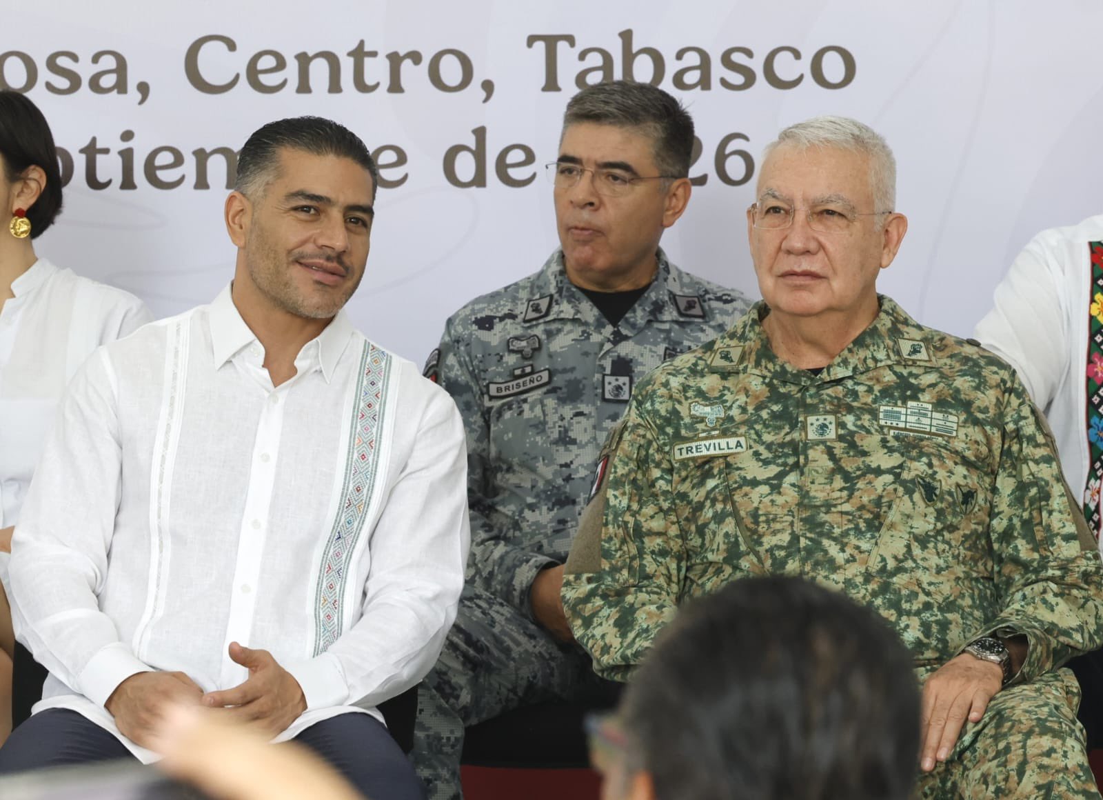 Omar García Harfuch reporta baja en inseguridad en Tabasco.