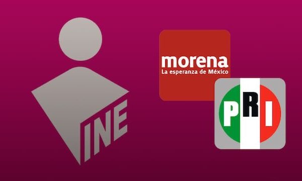 La Comisión de Quejas y Denuncias del INE ordena al PRI retirar mensajes con acusaciones contra Morena.