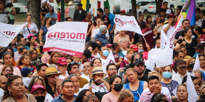 Morena intensifica actividades territoriales.