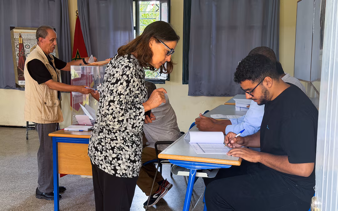 PAM aventaja elecciones en Marruecos.