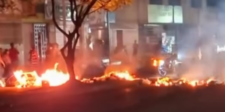 Protestas en Venezuela por apagones