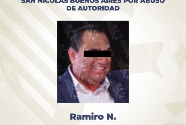 Detienen a exalcalde de San Nicolás Buenos Aires, en Puebla.