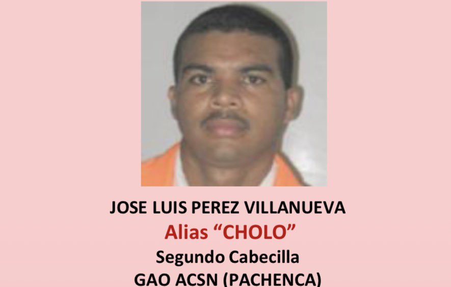 Gobierno de Colombia anuncia abatimiento de alias "Cholo".