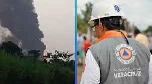 Explosión en planta de sal deja tres muertos en Jáltipan, Veracruz.