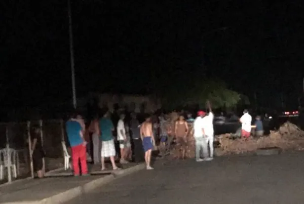 Se extienden las protestas contra los apagones en Venezuela.