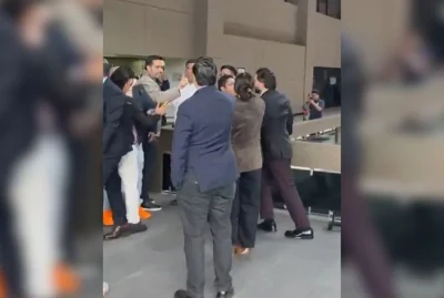 Álvarez Máynez responde al PRI tras encontronazo en San Lázaro.