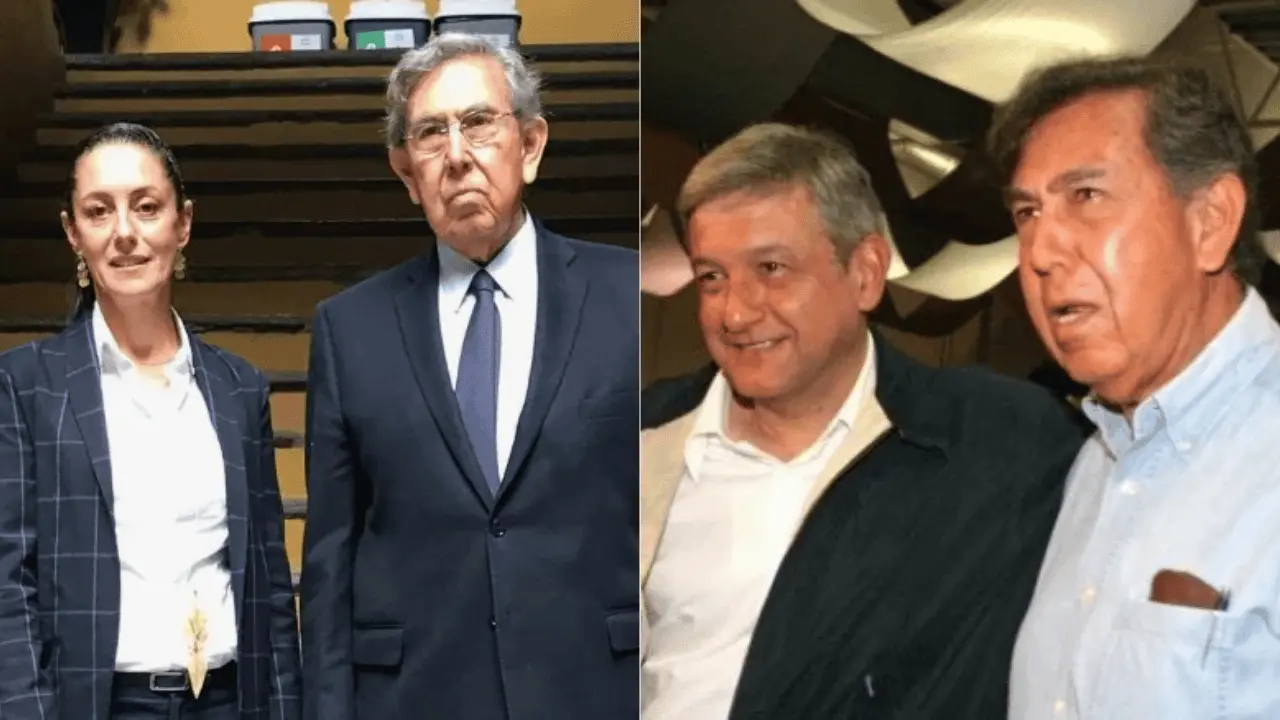 AMLO y Claudia Sheinbaum coinciden en reconocimiento del legado democrático de Cuauhtémoc Cárdenas.