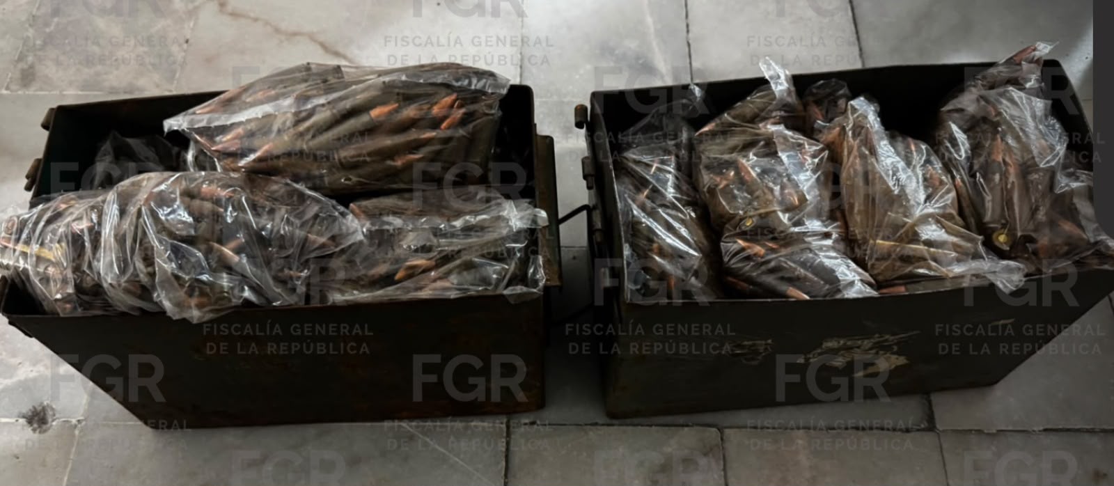 FGR procesa a hombre con más de 3 mil cartuchos en Sinaloa.