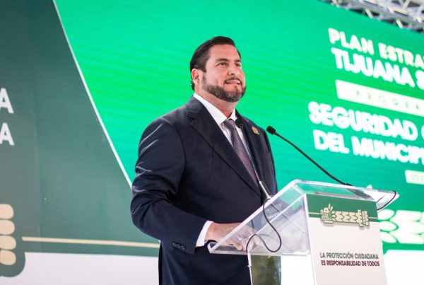 Burgueño destaca reducción de homicidios en Tijuana.