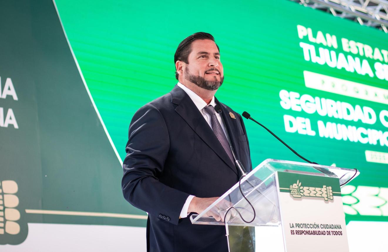 Burgueño destaca reducción de homicidios en Tijuana.