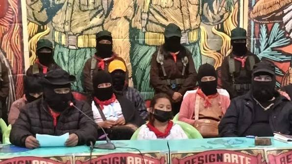 EZLN anuncia concierto solidario con Caifanes y otras bandas.