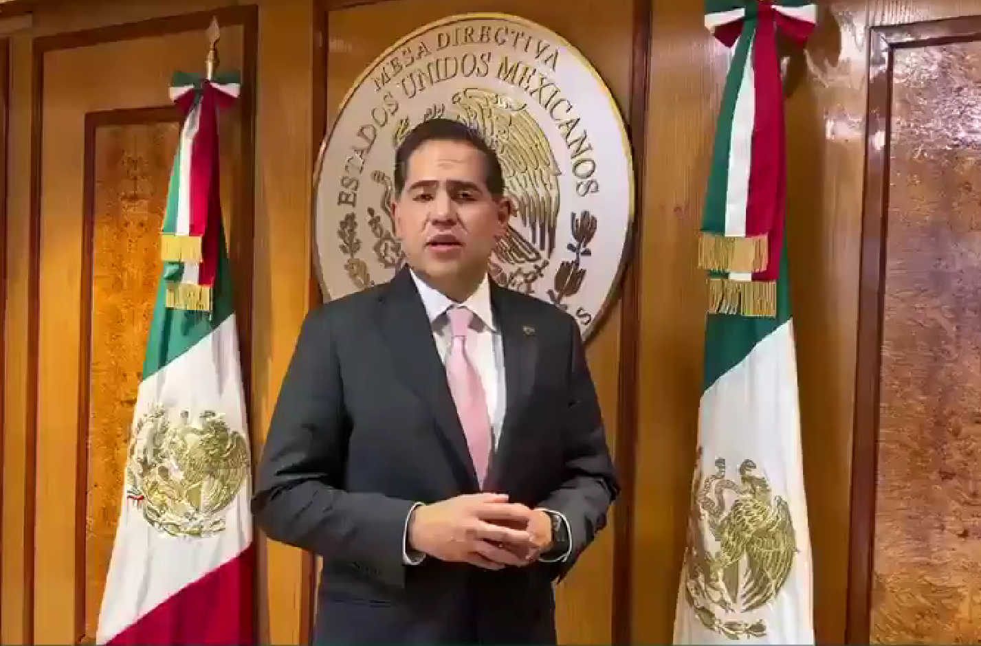 Mesa Directiva de San Lázaro anuncia medidas tras altercado entre MC y PRI.