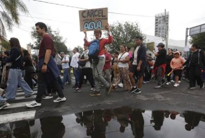 Esperan audiencia cuatro detenidos tras manifestaciones en Guadalajara.