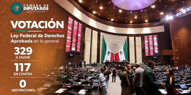 Diputados aprueban la Ley de Derechos.