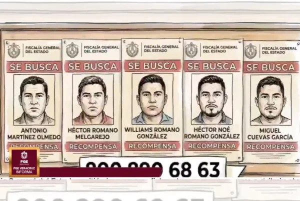 Fiscalía de Veracruz ofrece recompensa por vinculados a feminicidios.