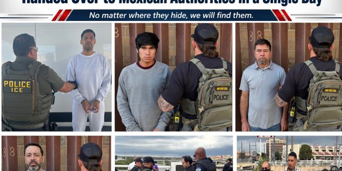 Ronald Johnson destaca entrega récord de seis fugitivos.