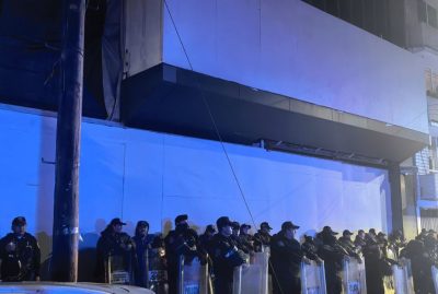 Segob niega retención de trabajador tras protestas del Sindicato del Seguro Social.