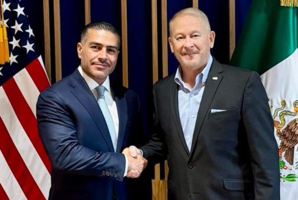 Embajador Johnson reconoce la captura de "El Señor de la A".