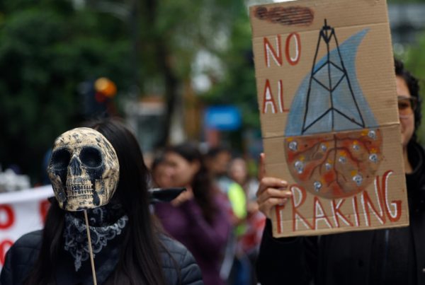 Anuncian movilización mundial contra el fracking en México.