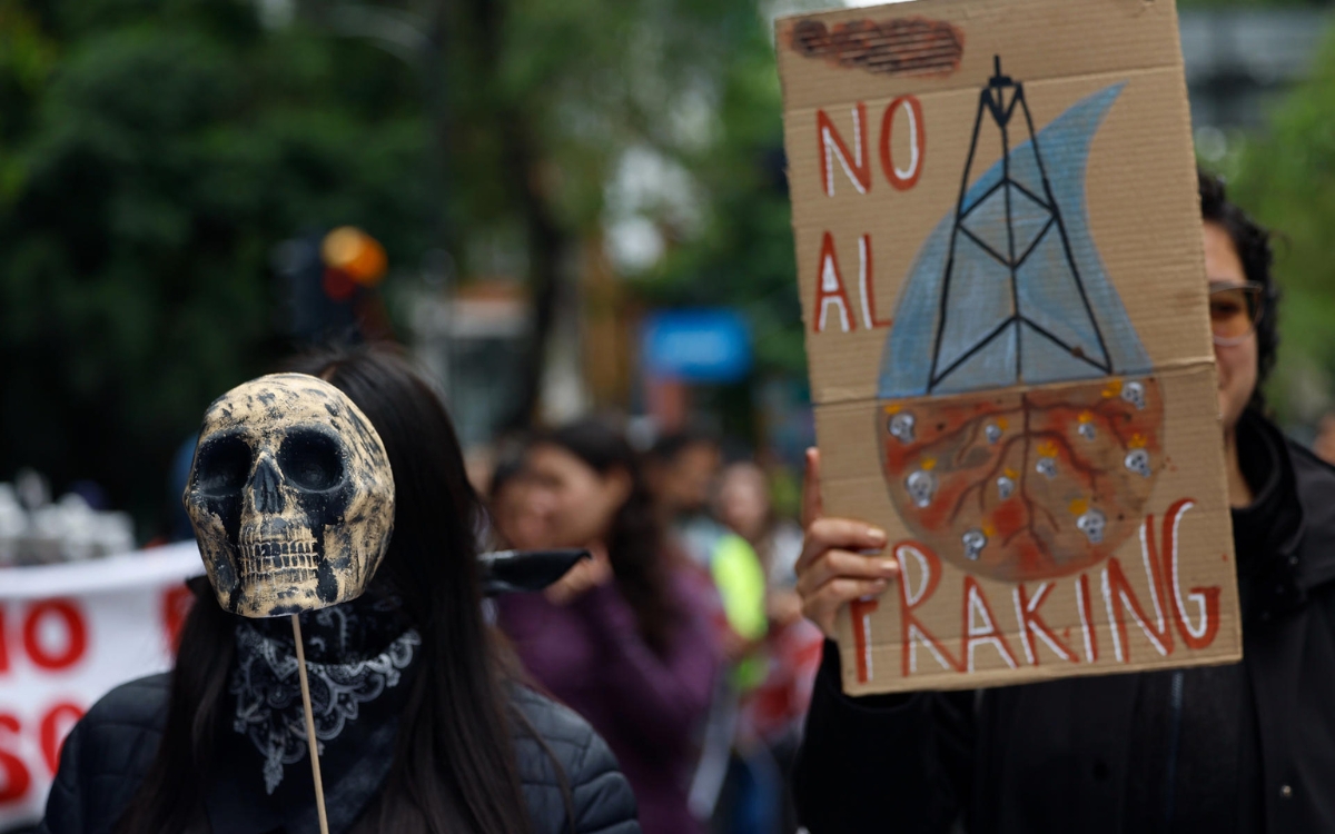 Anuncian movilización mundial contra el fracking en México.