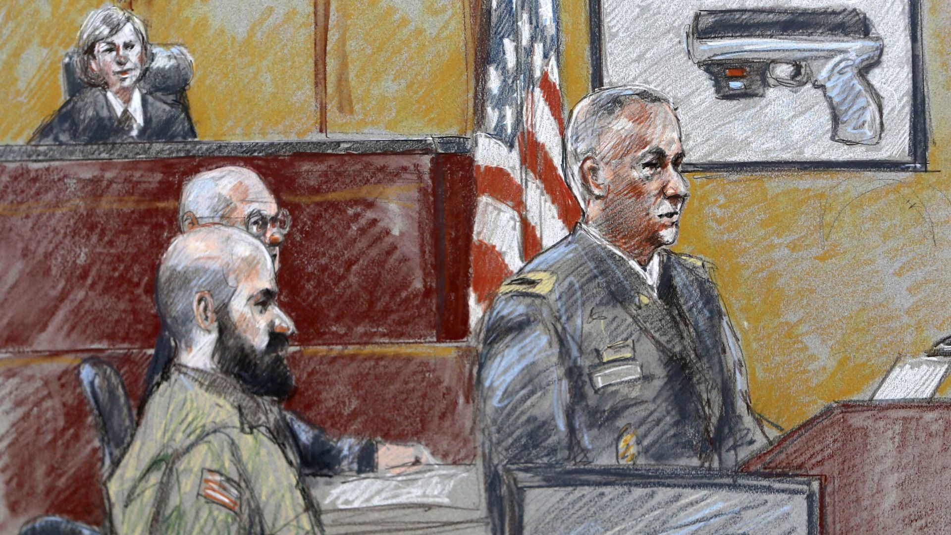 Donald Trump autoriza la ejecución de Nidal Hasan.