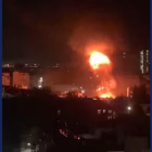 ataque ucraniano sobre Rostov El Don provoca incendio.