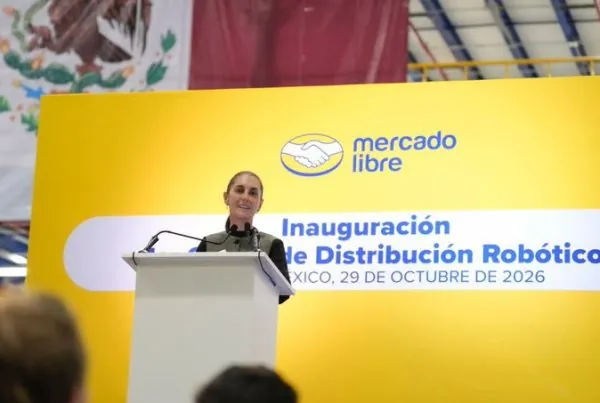 Sheinbaum inaugura centro robótico en Hidalgo.
