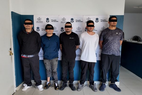 Trasladan a Puente Grande a cinco detenidos tras los disturbios en Guadalajara.