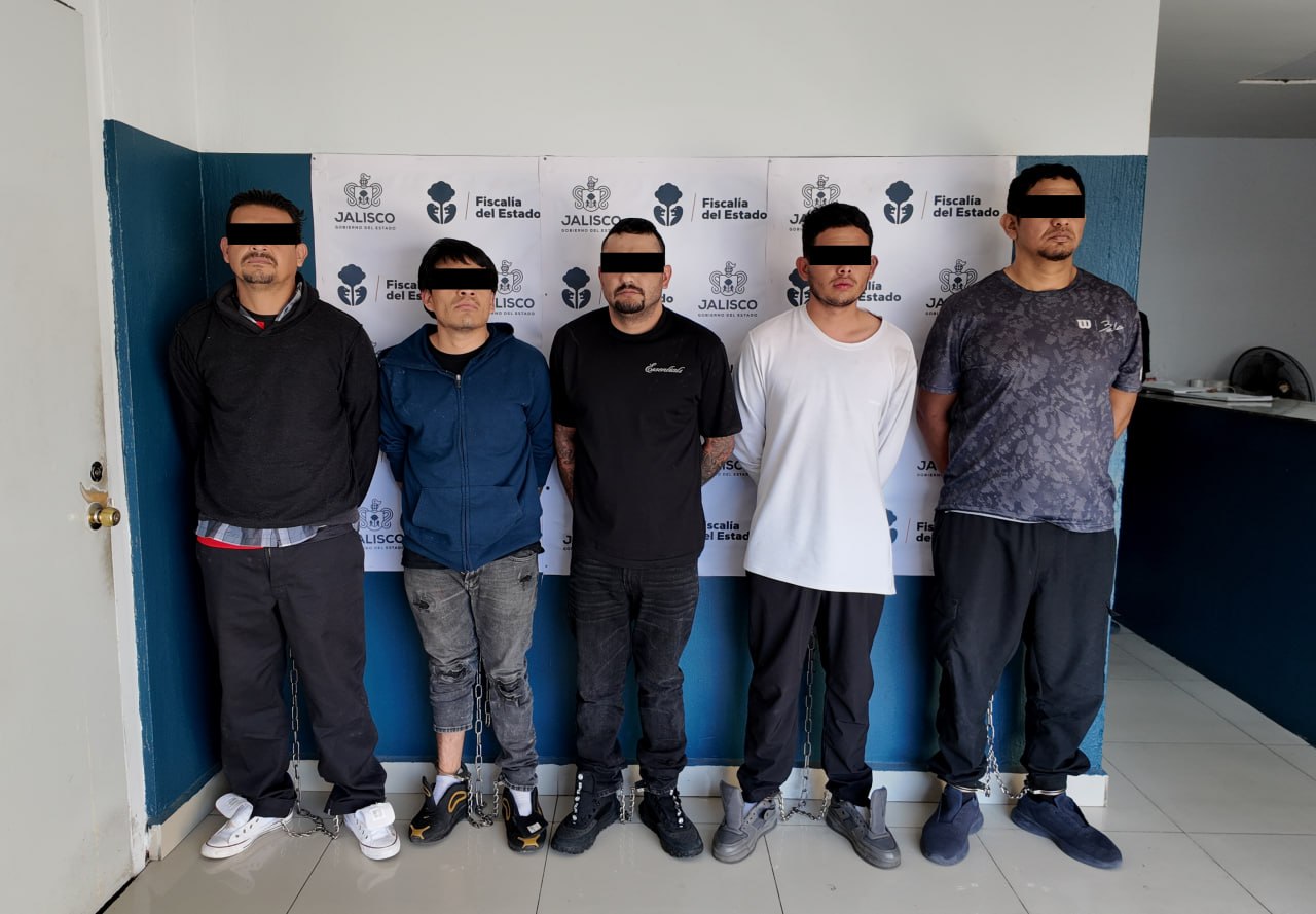 Trasladan a Puente Grande a cinco detenidos tras los disturbios en Guadalajara.
